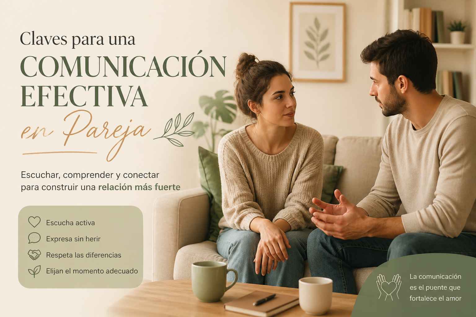 Espacio de comunicación en pareja